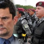 Sergio Moro e Policiais