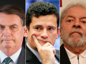 Lula, Moro, Bolsonaro