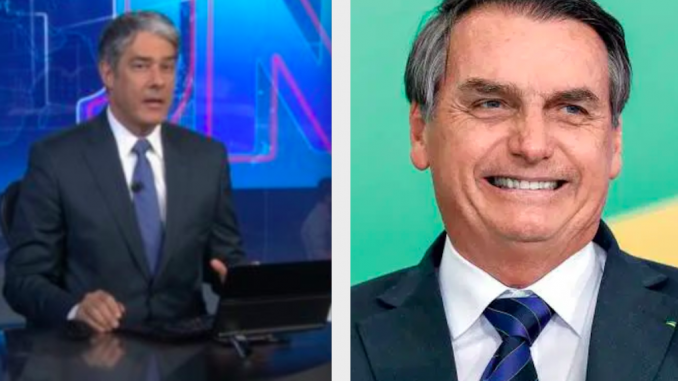 Bonner e Bolsonaro